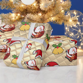 子供用クリスマス包装紙 ラッピングペーパー