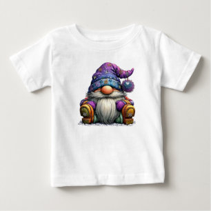 子供用クリスマスGronmeジャージーTシャツ ベビーTシャツ