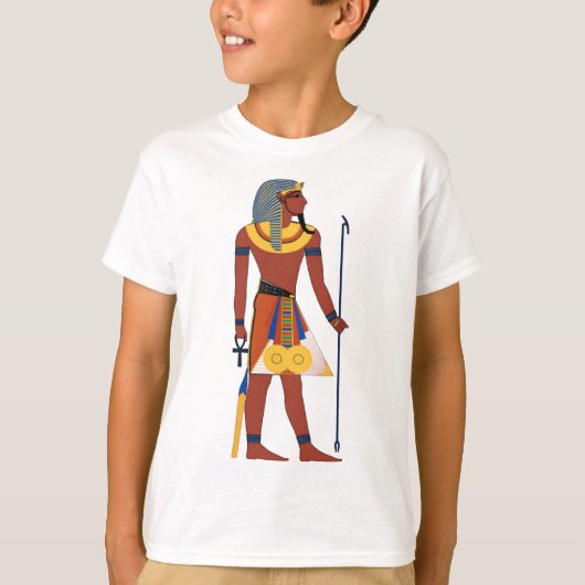 子供用クールファラオTシャツ – 古代エジプトの英雄" Tシャツ (正面)