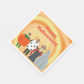 子供用コスチュームブレンドハロウィンナプキン スタンダードランチョンナプキン (角)