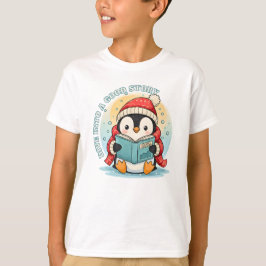 子供用コットンTシャツ 魔法のストーリータイムペンギンアドベンチャー Tシャツ
