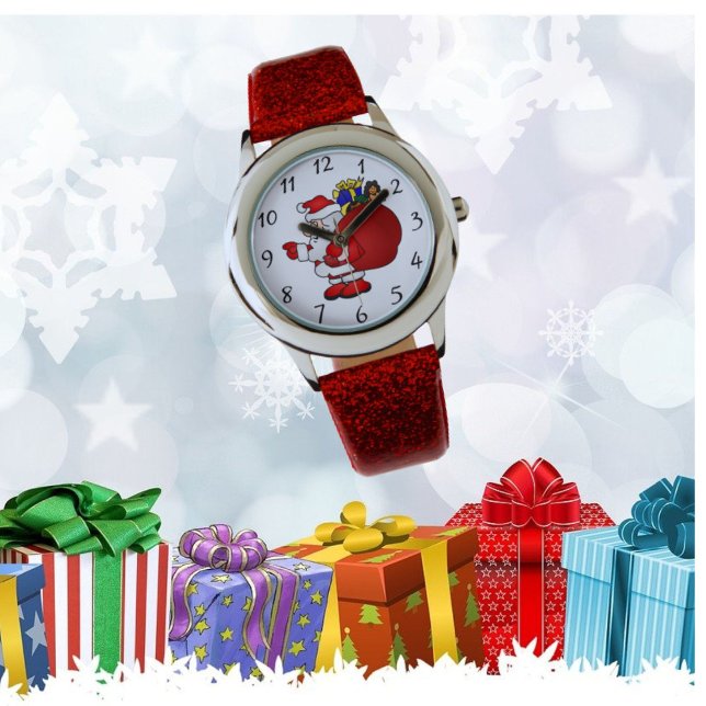 子供用サンタeWatch クリスマスウォッチ 腕時計 (クリエイターアップロード済み)