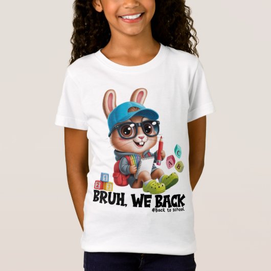 子供用シャツ、学校用品Tシャツ Tシャツ (正面)