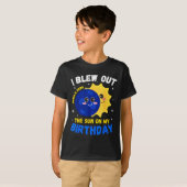 子供用シャツ 日食 4 08 24 Tシャツ (正面フル)