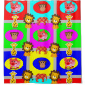 子供用シャワーカーテン シャワーカーテン (正面)