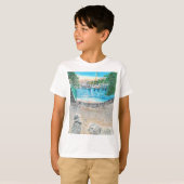 子供用シークレットビーチTシャツ Tシャツ (正面フル)