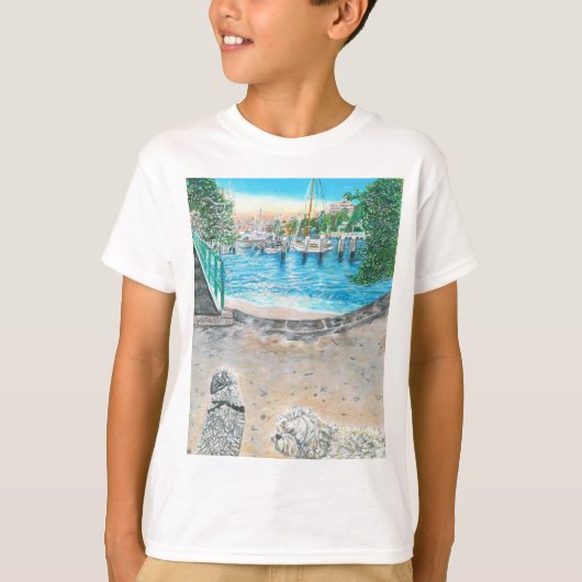 子供用シークレットビーチTシャツ Tシャツ (正面)