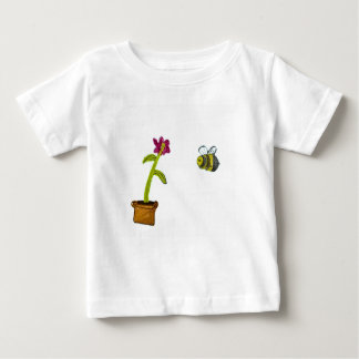 子供用スケッチ付き子供用シャツ ベビーTシャツ