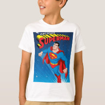 子供用スーパーマンTシャツ