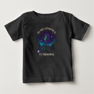 子供用ダークシャツ、キャビン ベビーTシャツ