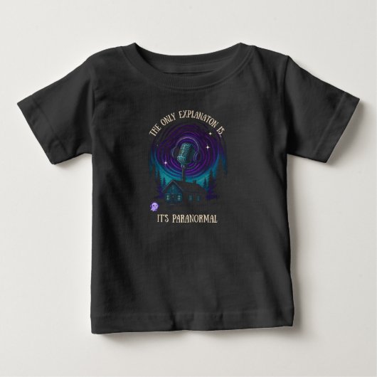 子供用ダークシャツ、キャビン ベビーTシャツ (正面)