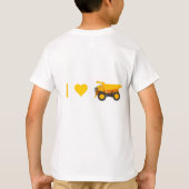 子供用トラックTシャツ Tシャツ (裏面)