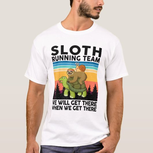 子供用ナマケモノTシャツ Tシャツ (正面)