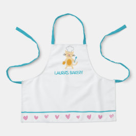子供用ネコシェフエプロン エプロン