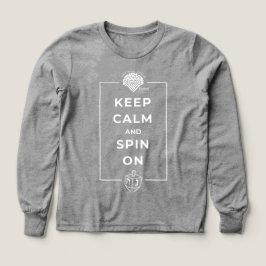 子供用ハヌカ・ロングTシャツ - Keep Calm and