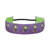 子供用ハロウィンカボチャの衣装 アスレチックヘッドバンド (正面)