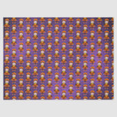 子供用ハロウィンカボチャの衣装 薄葉紙 (正面)