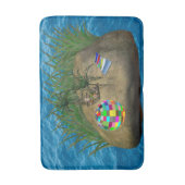 子供用バスルームビーチバスタブ バスマット (正面縦)