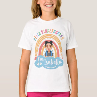子供用パーソナライズドキンダーガーテンTシャツ Tシャツ