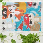 子供用パーティー海賊用キッチンタオル キッチンタオル (折り畳み)