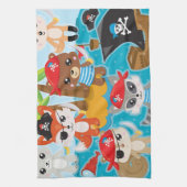 子供用パーティー海賊用キッチンタオル キッチンタオル (縦)