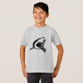 子供用ビッグシャークTシャツ Tシャツ (正面フル)
