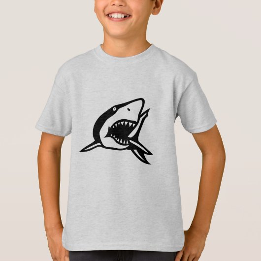 子供用ビッグシャークTシャツ Tシャツ (正面)