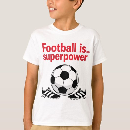 子供用フットボールTシャツ Tシャツ (正面)