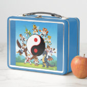 子供用ブルーランチボックス メタルランチボックス (インサイチュ)