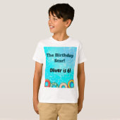 子供用プールパーティTシャツ Tシャツ (正面フル)