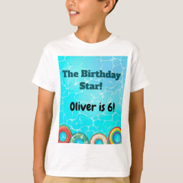 子供用プールパーティTシャツ Tシャツ