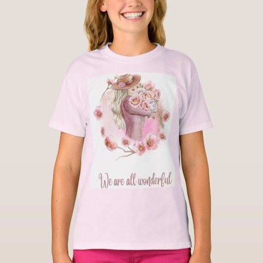 子供用ベーシックTシャツ Tシャツ (正面)