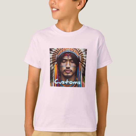 子供用ベーシックTシャツ Tシャツ (正面)