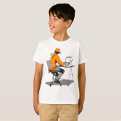 子供用ベーシックTシャツ Tシャツ (正面フル)