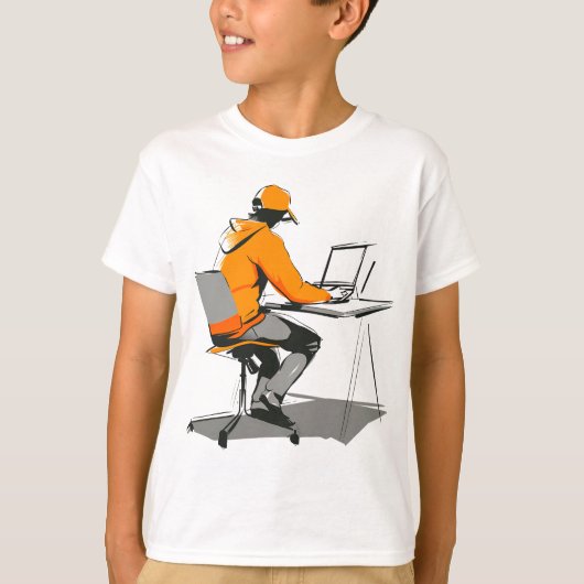 子供用ベーシックTシャツ Tシャツ (正面)
