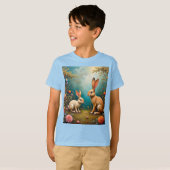 子供用ベーシックTシャツ Tシャツ (正面フル)