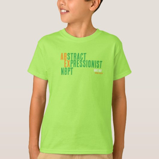 子供用ボールドPLNTD Tシャツ (正面)