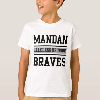 子供用マンダンブレーブス全クラス同窓会Tシャツ Tシャツ