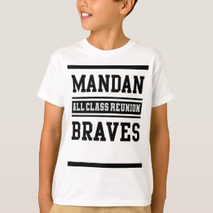 子供用マンダンブレーブス全クラス同窓会Tシャツ Tシャツ