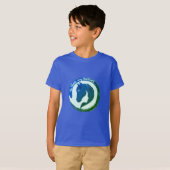 子供用ミドルウェイTシャツ Tシャツ (正面フル)