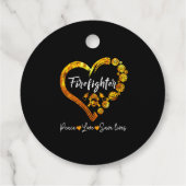 子供用モンスター消防車の2歳の誕生日男子2歳児 フェイバータグ (裏面)