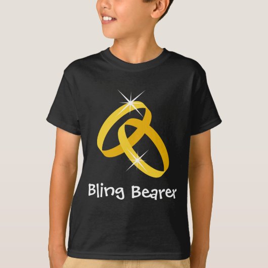 子供用リングベアラーブリングTシャツ Tシャツ (正面)