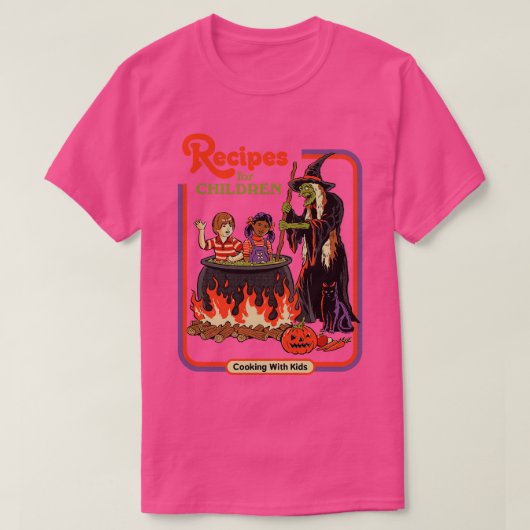 子供用レシピ Tシャツ (デザイン正面)