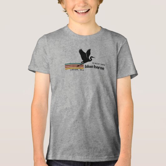 子供用レトロTシャツ トライブレンドＴシャツ (正面)