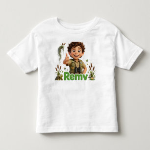 子供用レミー・ハロウィンTシャツ Lil' Bayou Explorers トドラーTシャツ