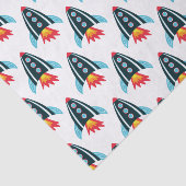子供用ロケット宇宙パターン 薄葉紙 (詳細)