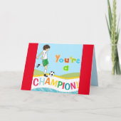 子供用勇気付けられるカード サンキューカード (正面)