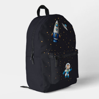 子供用宇宙ロケット宇宙飛行士バックパック プリントバックパック