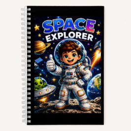 子供用宇宙飛行士ノート | スペースエクスプローラー ノートブック