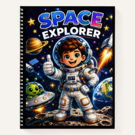 子供用宇宙飛行士ノート | スペースエクスプローラー ノートブック